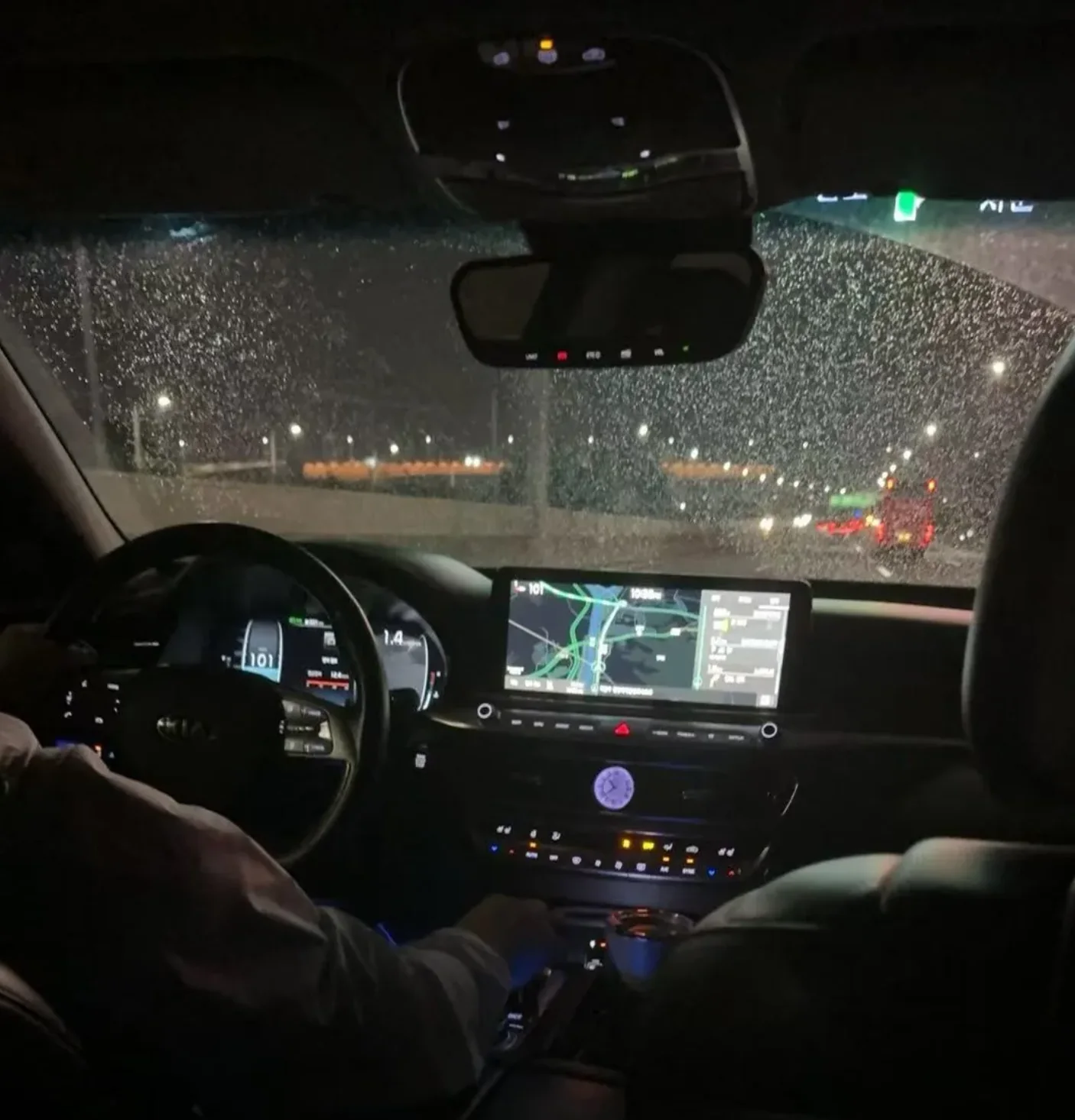 深夜来接我的车